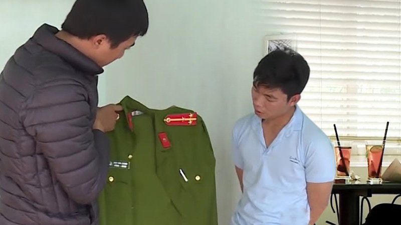 Giả danh công an để lừa đảo
